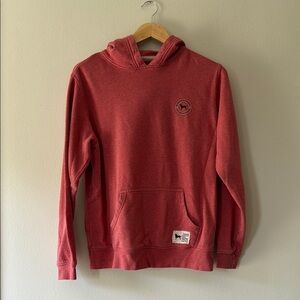 The Black Dog Red Hoodie